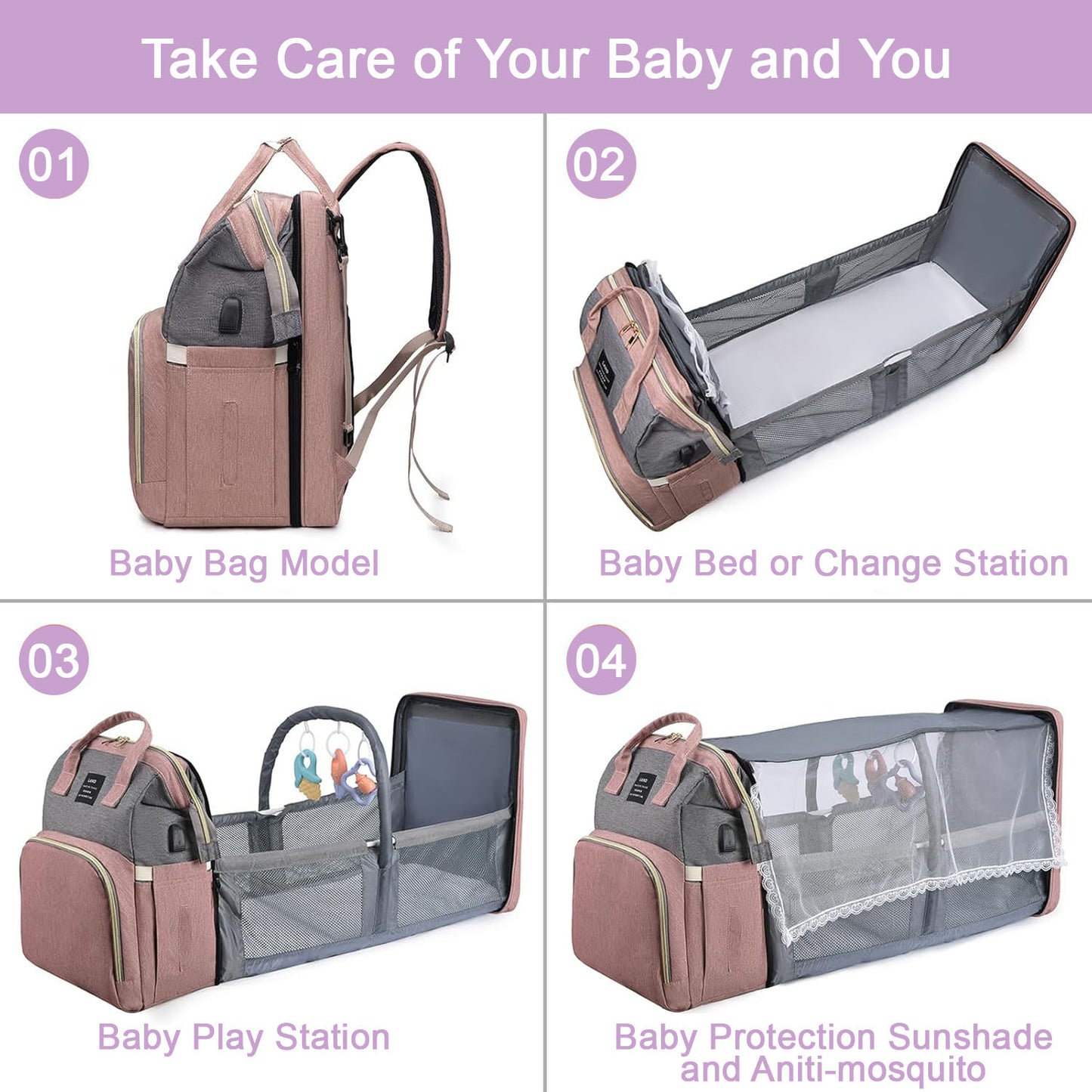 Diaper Bag Backpack